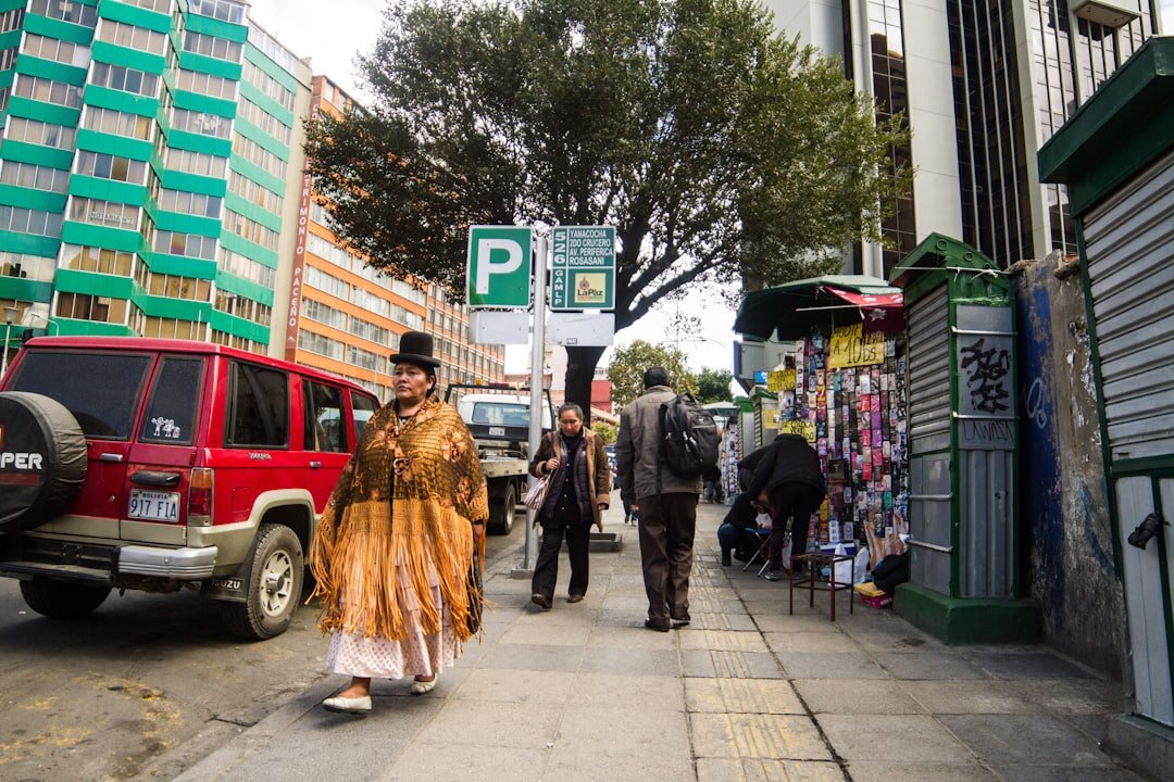 city mayor walking streets
